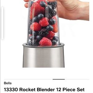 NWT Bella rocket blender 12 piece set.13330